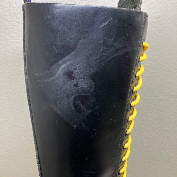 England Steel Toe NPS boots Wmns. US 8.5 solovair 20-eye gripfast dr. martens oi - Picture 8 of 16